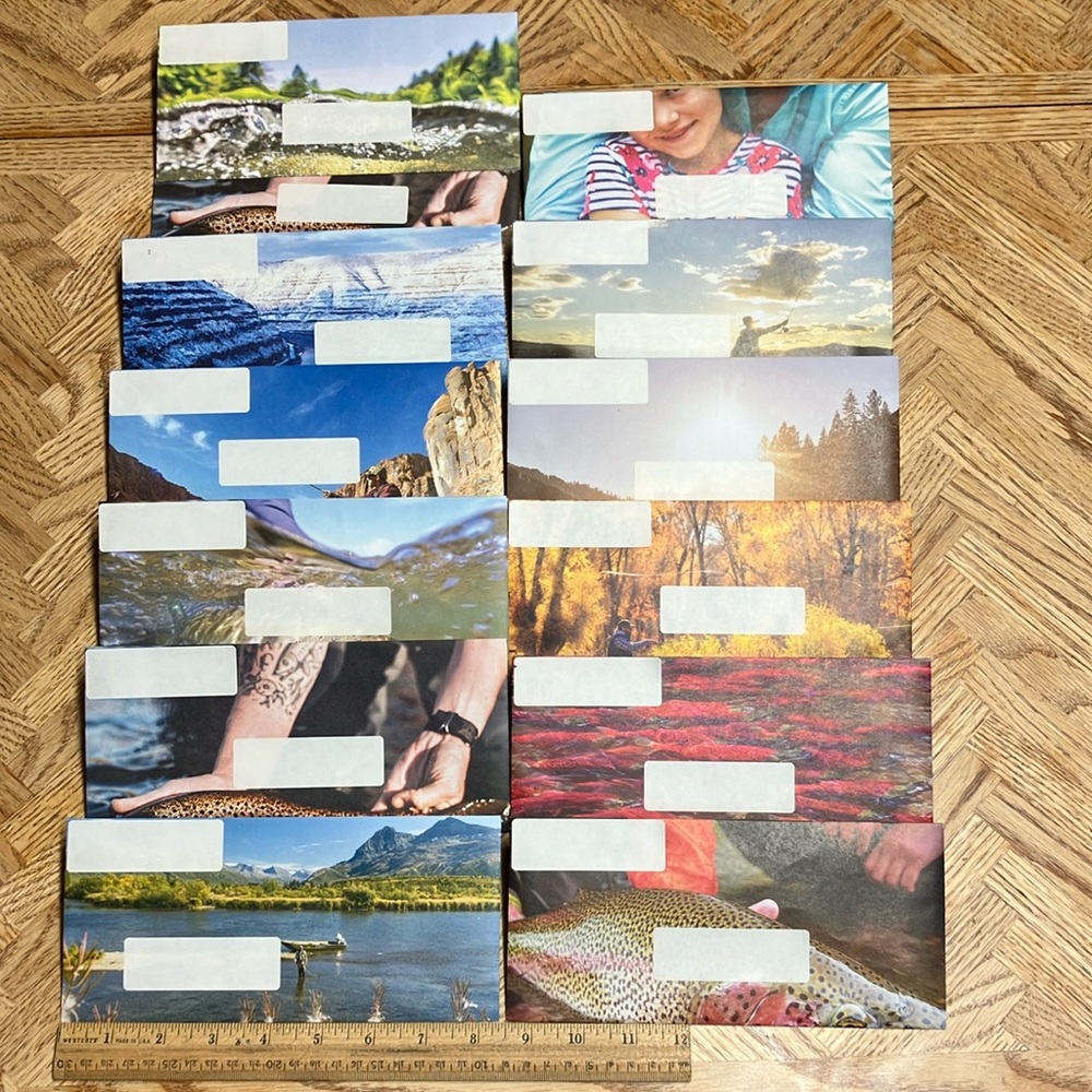 Scenic Nature Photography Envelopes Set
